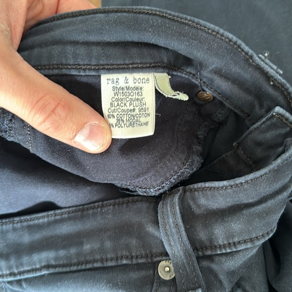 RAG & BONE Jeggings | Distressed | Dark Blue | Women’s 28 - Picture 11 of 11